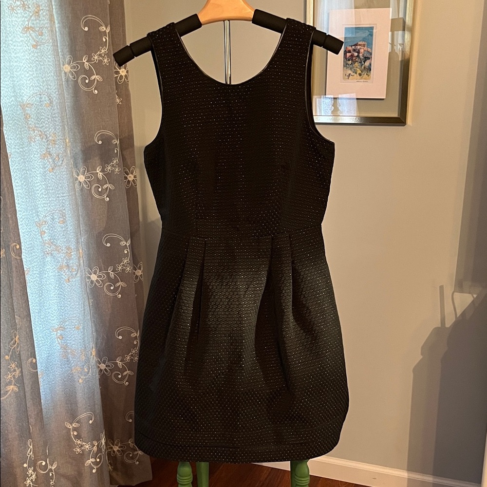 Madewell Sleeveless Pockets Box Pleats Mini Dress